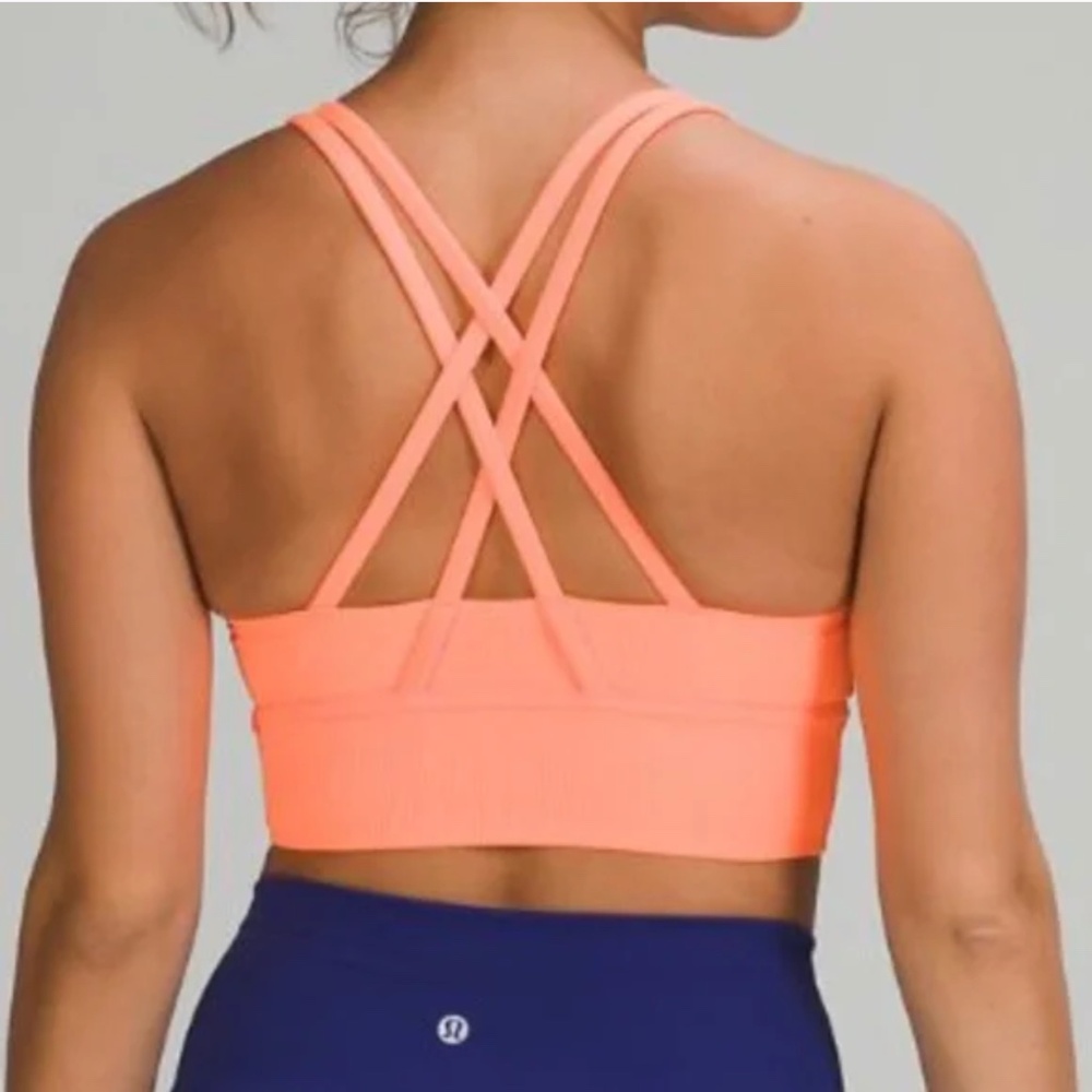 LULULEMON| ENERGY BRA LONG LINE *RIB